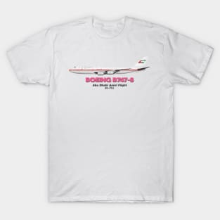 Boeing B747-8 - Abu Dhabi Amiri Flight T-Shirt